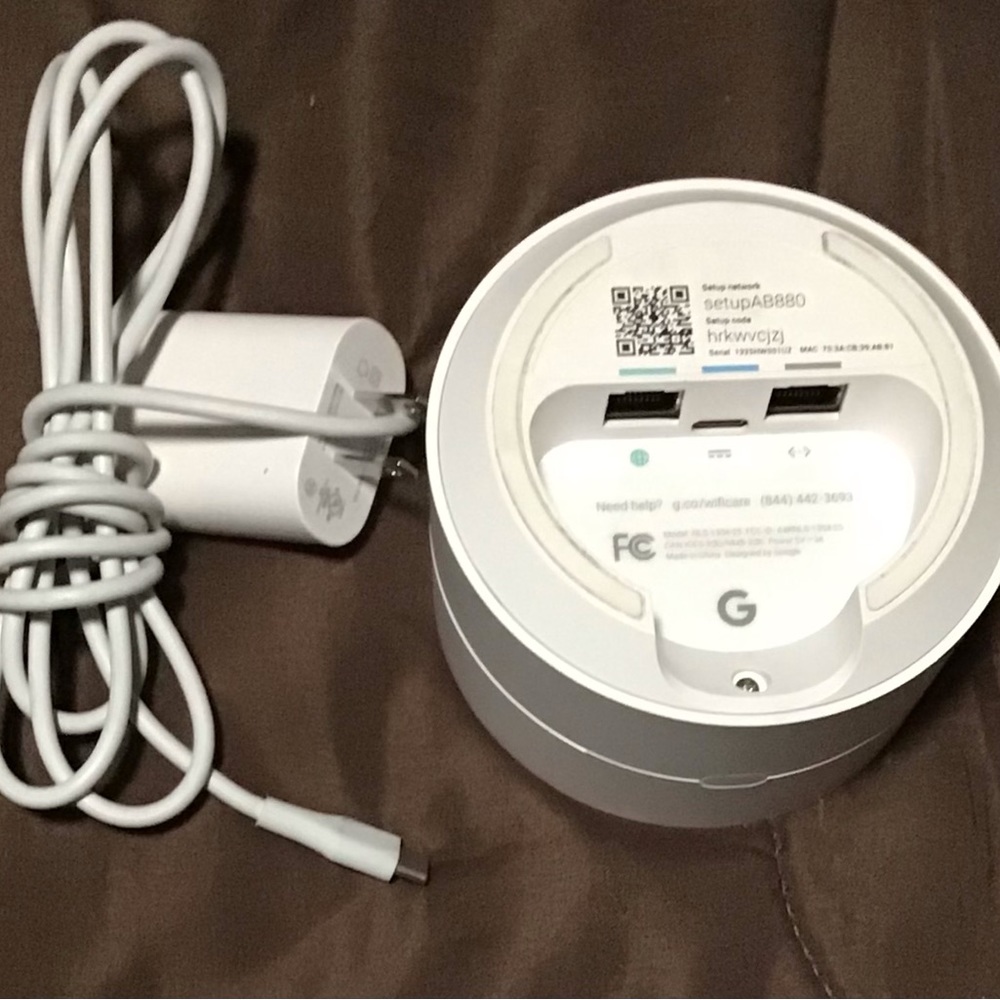 LIKE NEW GOOGLE ROUTER - Picture 2 of 3
